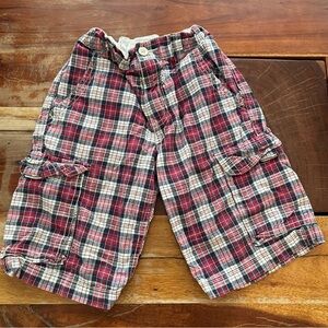 Old navy Plaid Cargo Boys Shorts